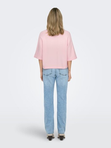 ONLY Sweater 'simoni' in Pink