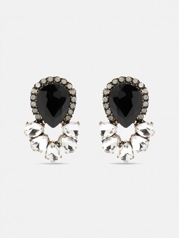 LUXBYLUX Earrings in Black: front