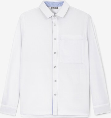 Gulliver Regular fit Button Up Shirt in White: front