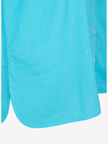 Zizzi Bluse in Blau