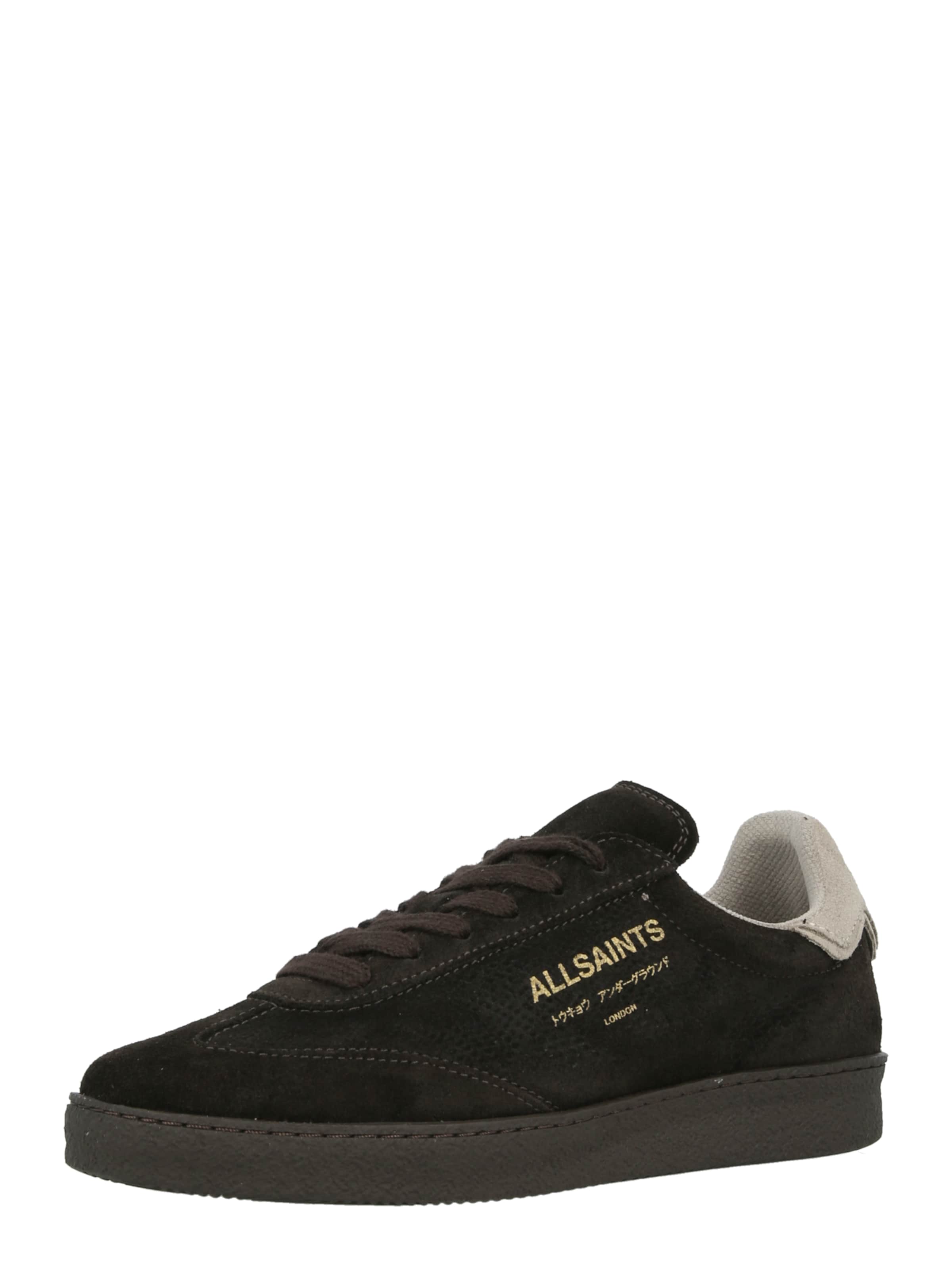 AllSaints Sneakers laag 'THELMA' in de kleur Donkerbruin / Lichtgrijs, Productweergave