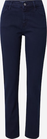 Slimfit Jeans 'Iconic' de la ESPRIT pe albastru: față