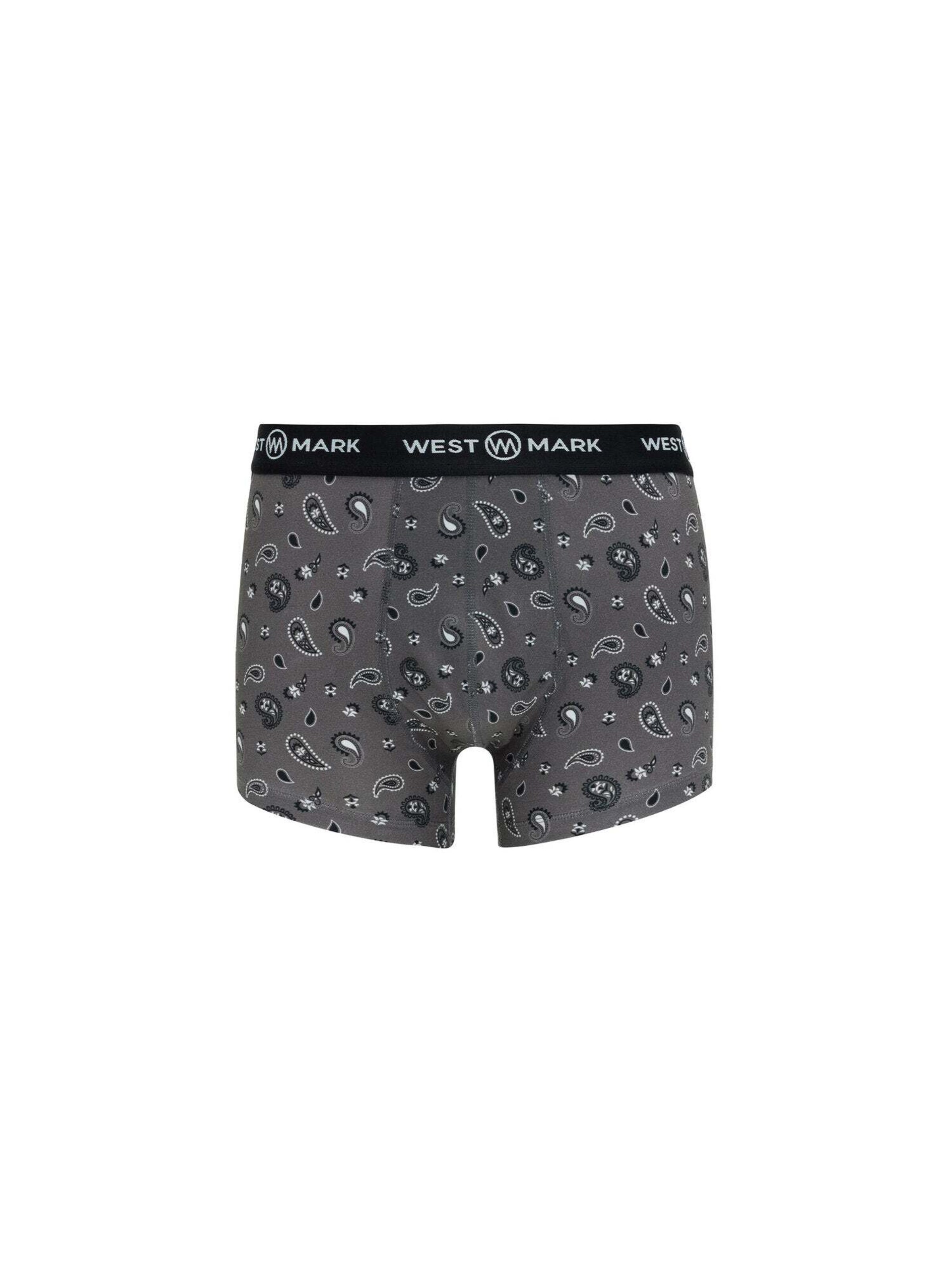 WESTMARK LONDON Boxer shorts 'Oscar' in Grey