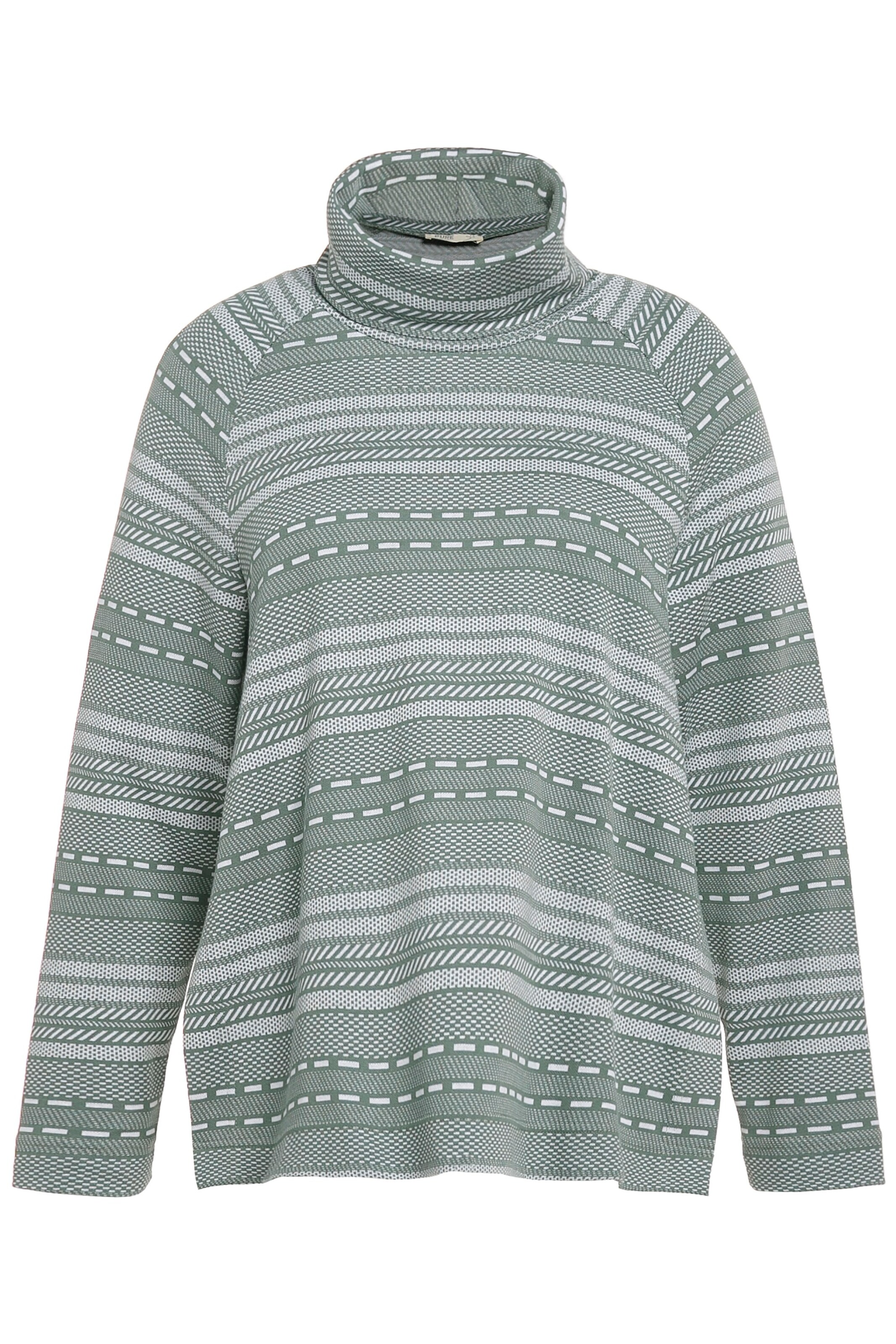 Frauen Große Größen Ulla Popken Sweatshirt in Graumeliert - OD47988 Frauen Große Größen Ulla Popken Sweatshirt in Graumeliert - OD47988