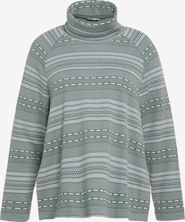 Ulla Popken Sweatshirt in Grijs: voorkant