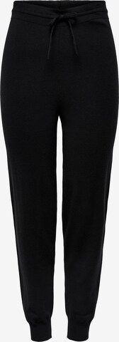 ONLY Tapered Pants in Black: front