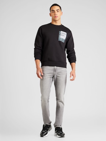 Calvin Klein Sweatshirt in Zwart