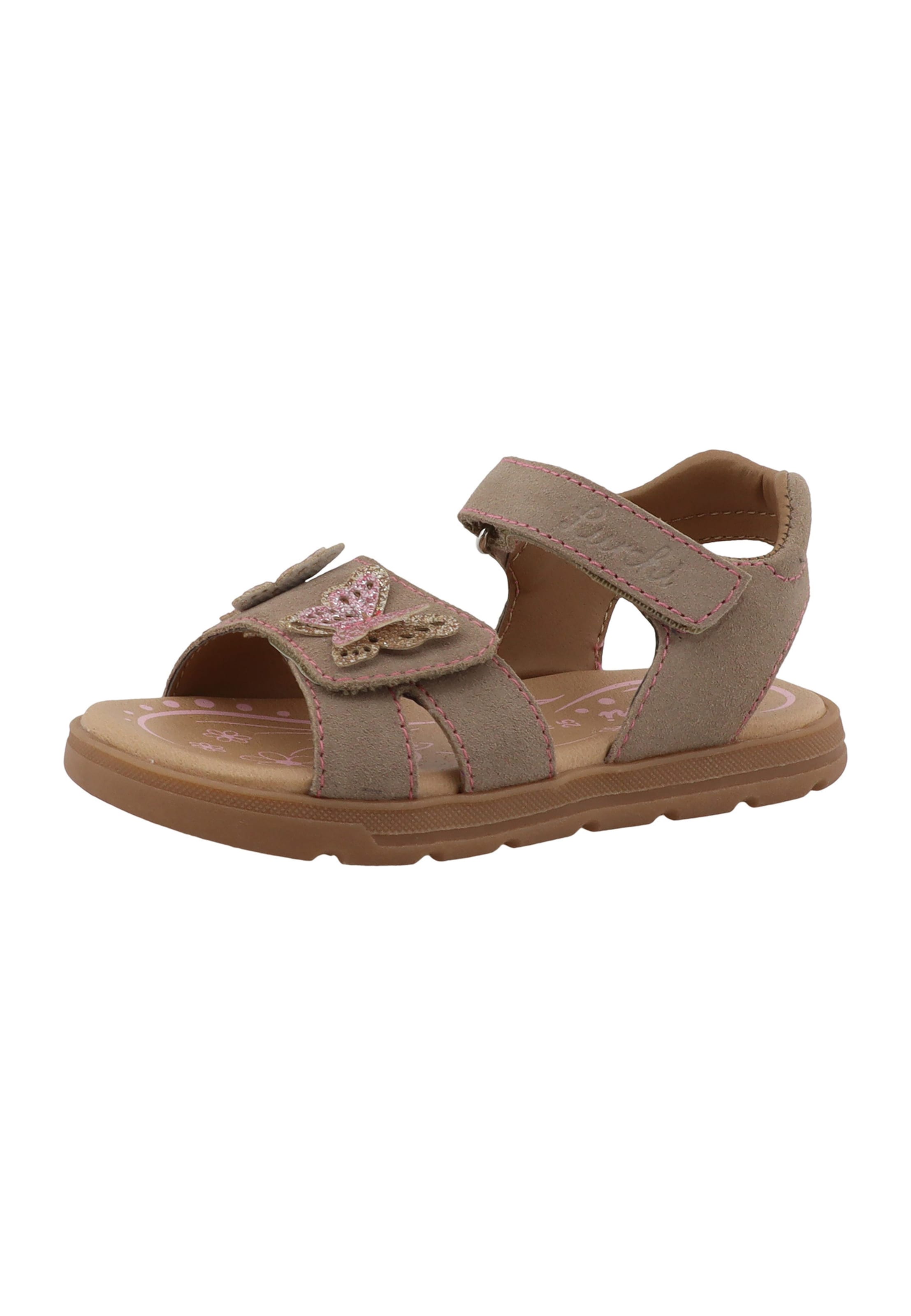LURCHI Sandalen 'Cinny' in Beige: voorkant