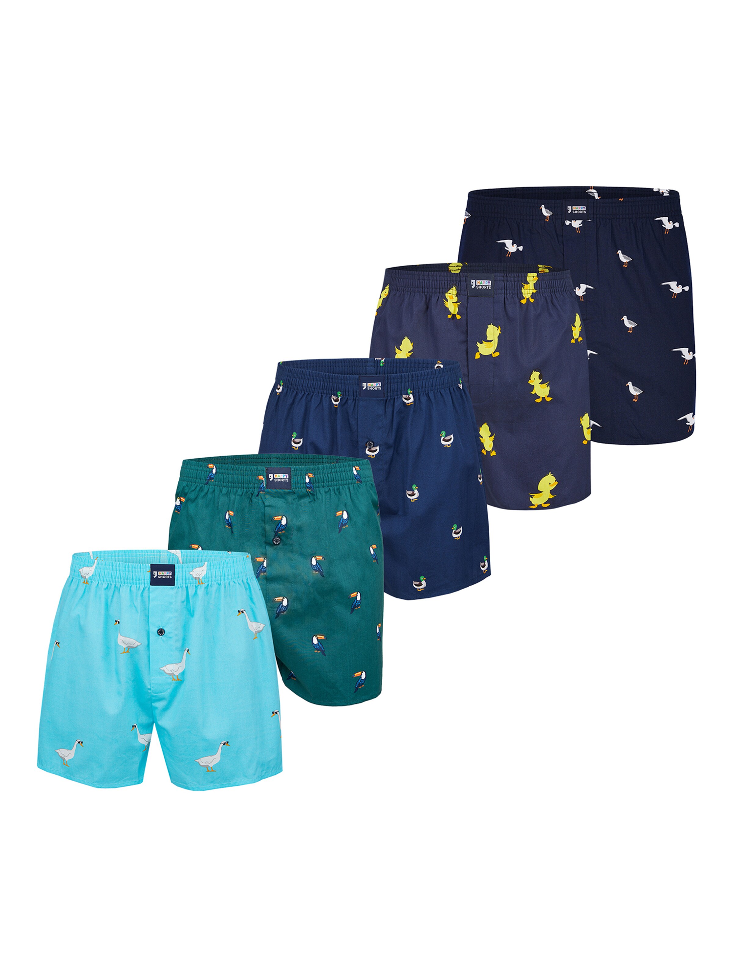 Boxers ' Motiv Mix ' Happy Shorts en mélange de couleurs : devant