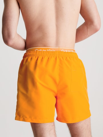 Calvin Klein Swimwear Zwemshorts 'Pride' in Oranje