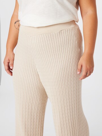 Loosefit Pantalon 'Valeria' Guido Maria Kretschmer Curvy en beige