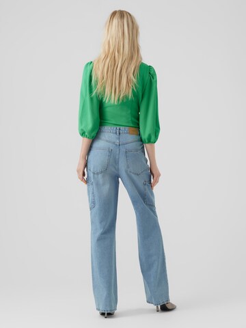 VERO MODA - Loosefit Pantalón vaquero cargo 'Kithy' en azul