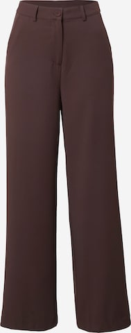 Pantalon 'VAGNA' SISTERS POINT en marron : devant