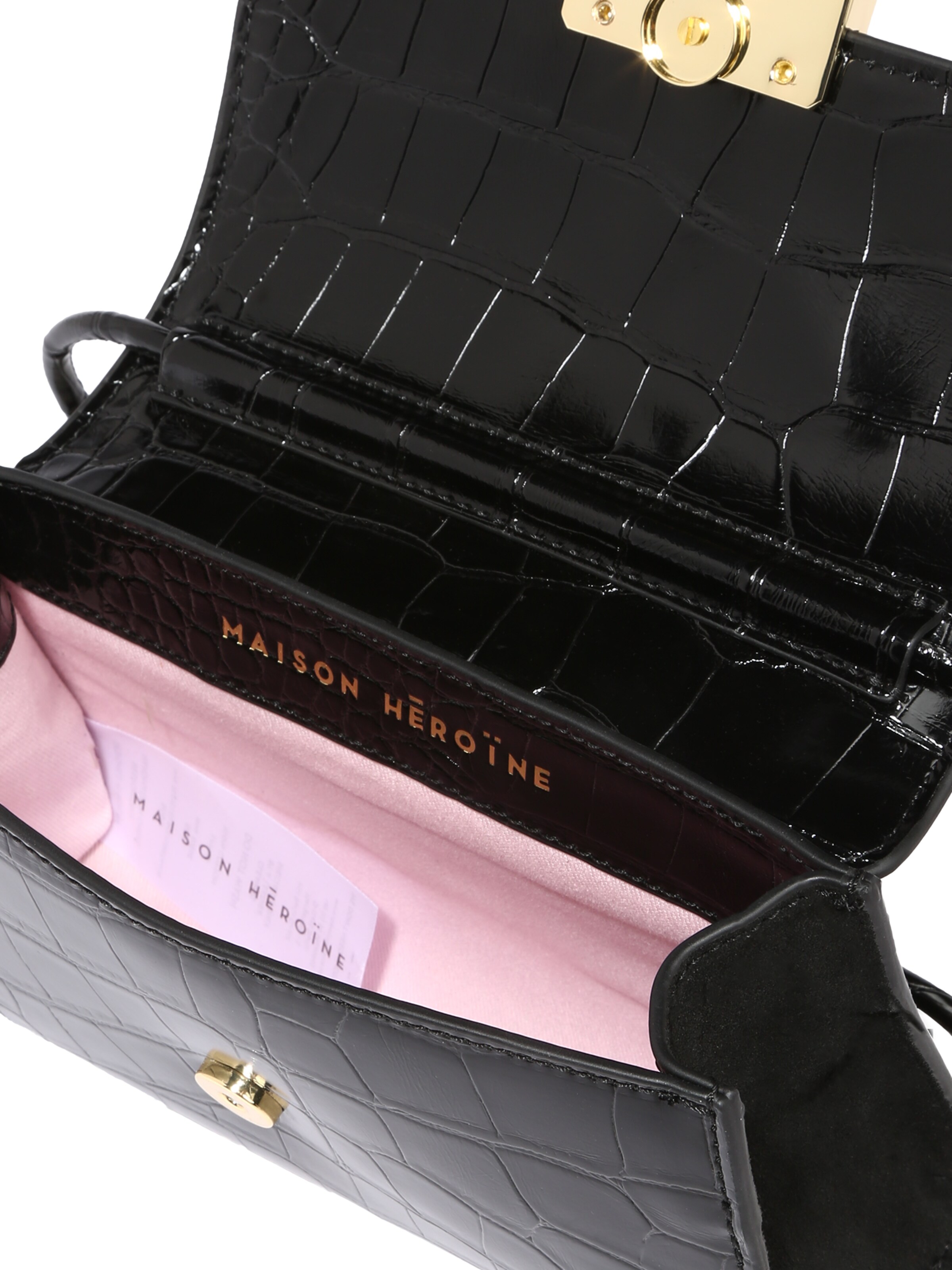Maison Hēroïne - Bolso de hombro en negro