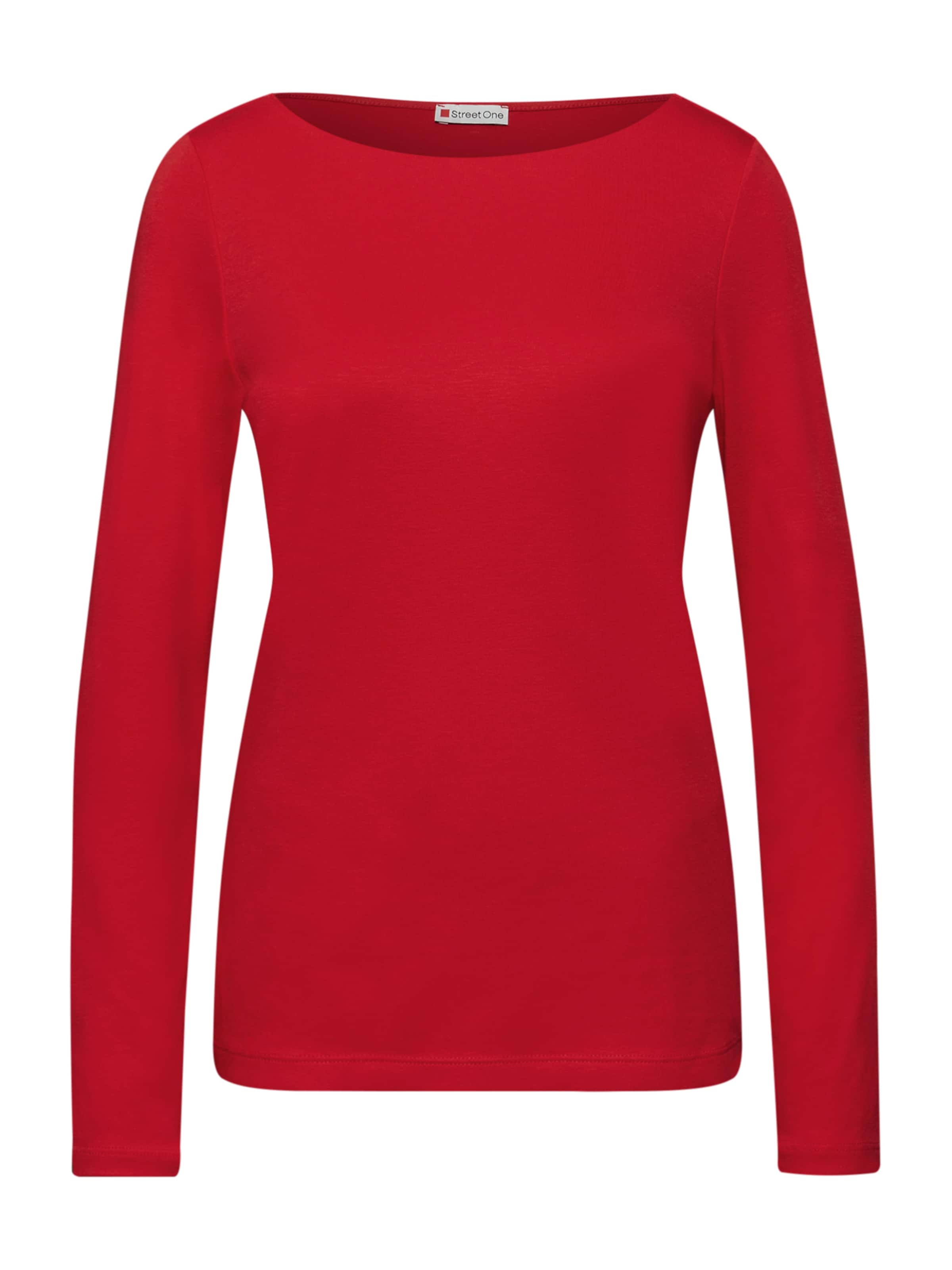 STREET ONE Футболка 'New Lanea' в Красный: спереди
