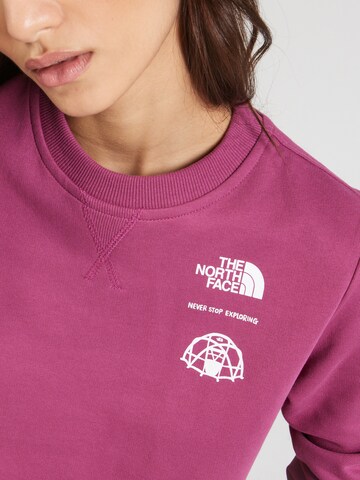 THE NORTH FACE - Sudadera en lila
