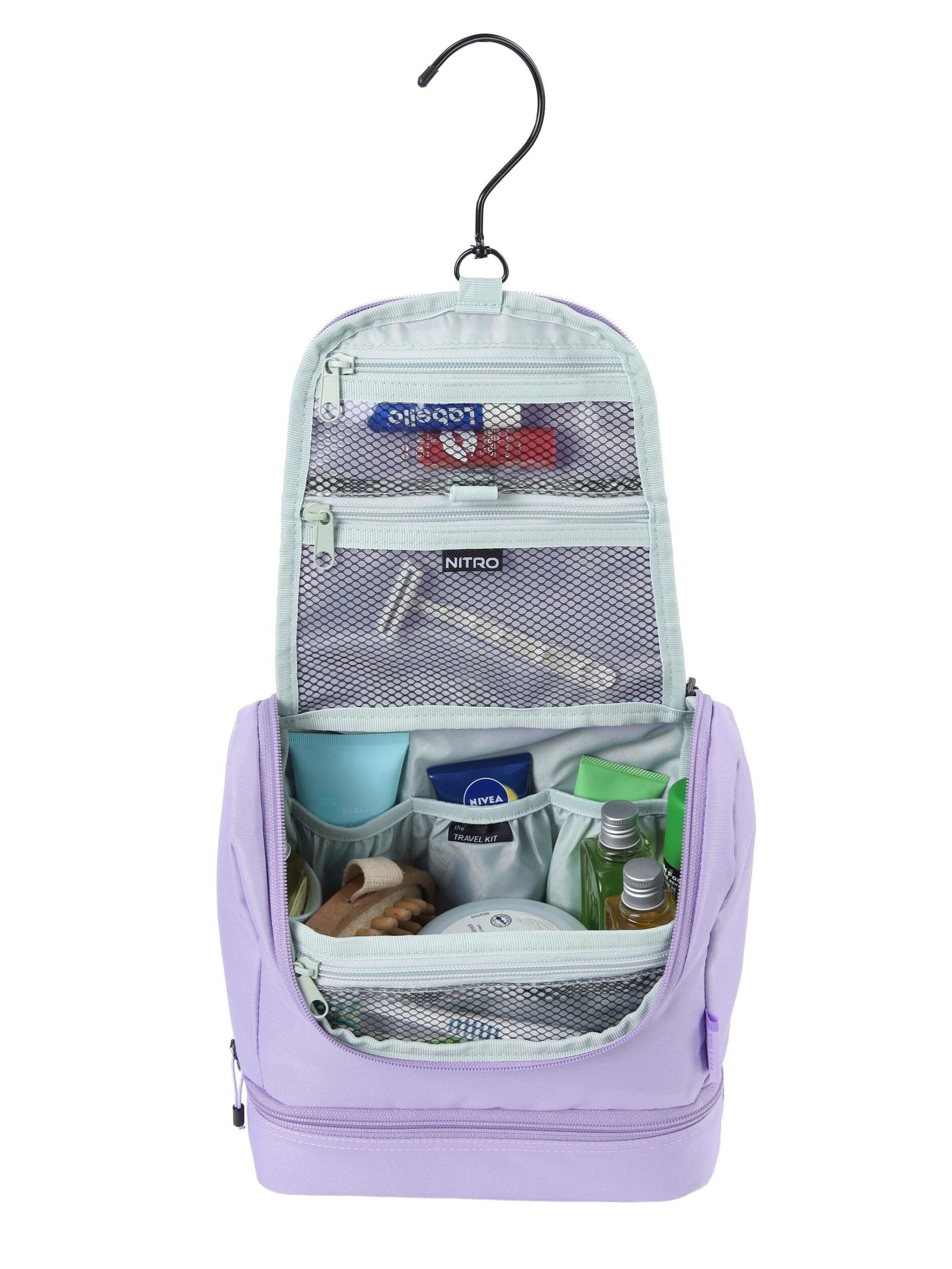 NITRO Make up tas in Lila