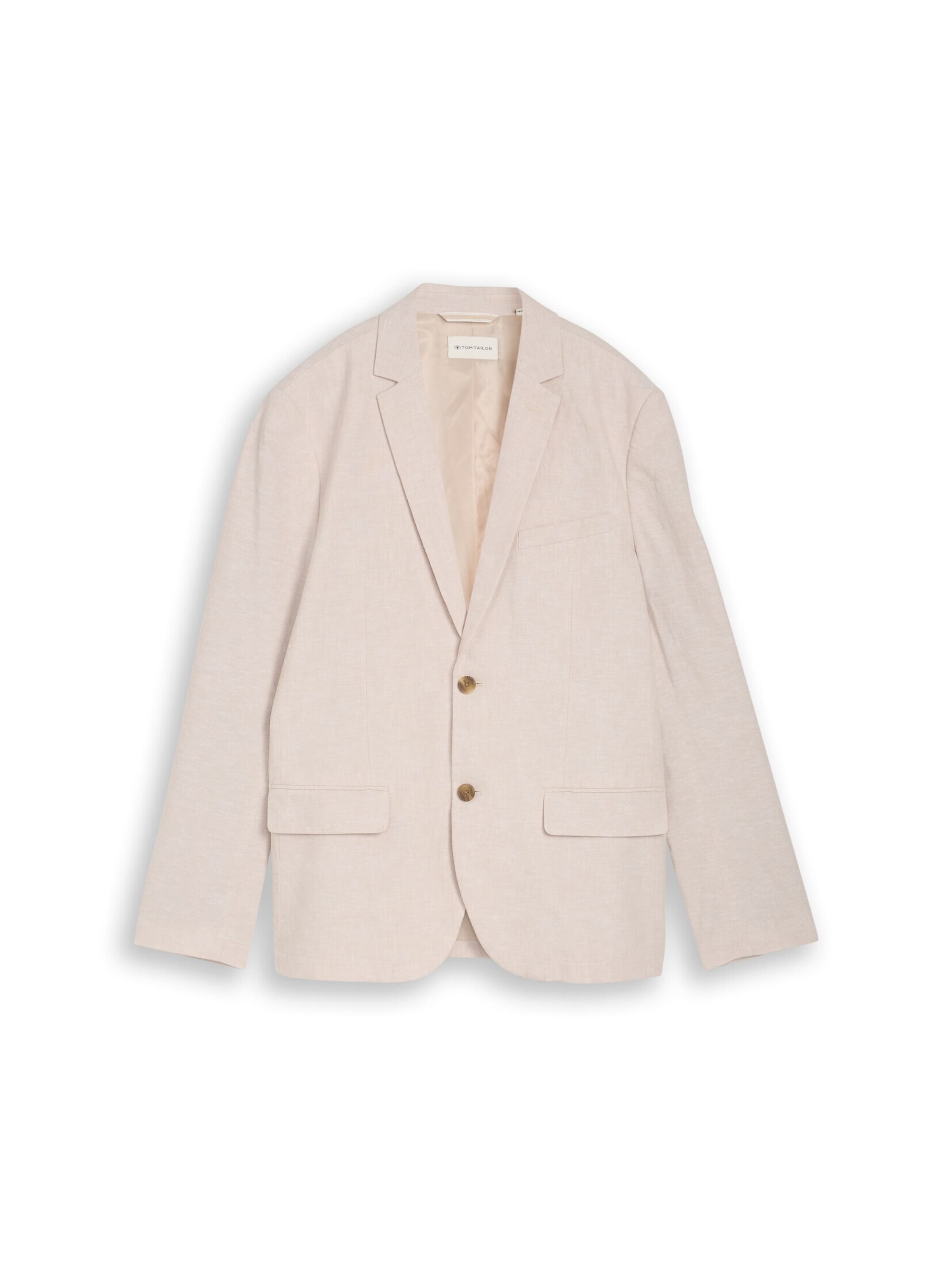 TOM TAILOR Regular fit Blazer in Beige: front