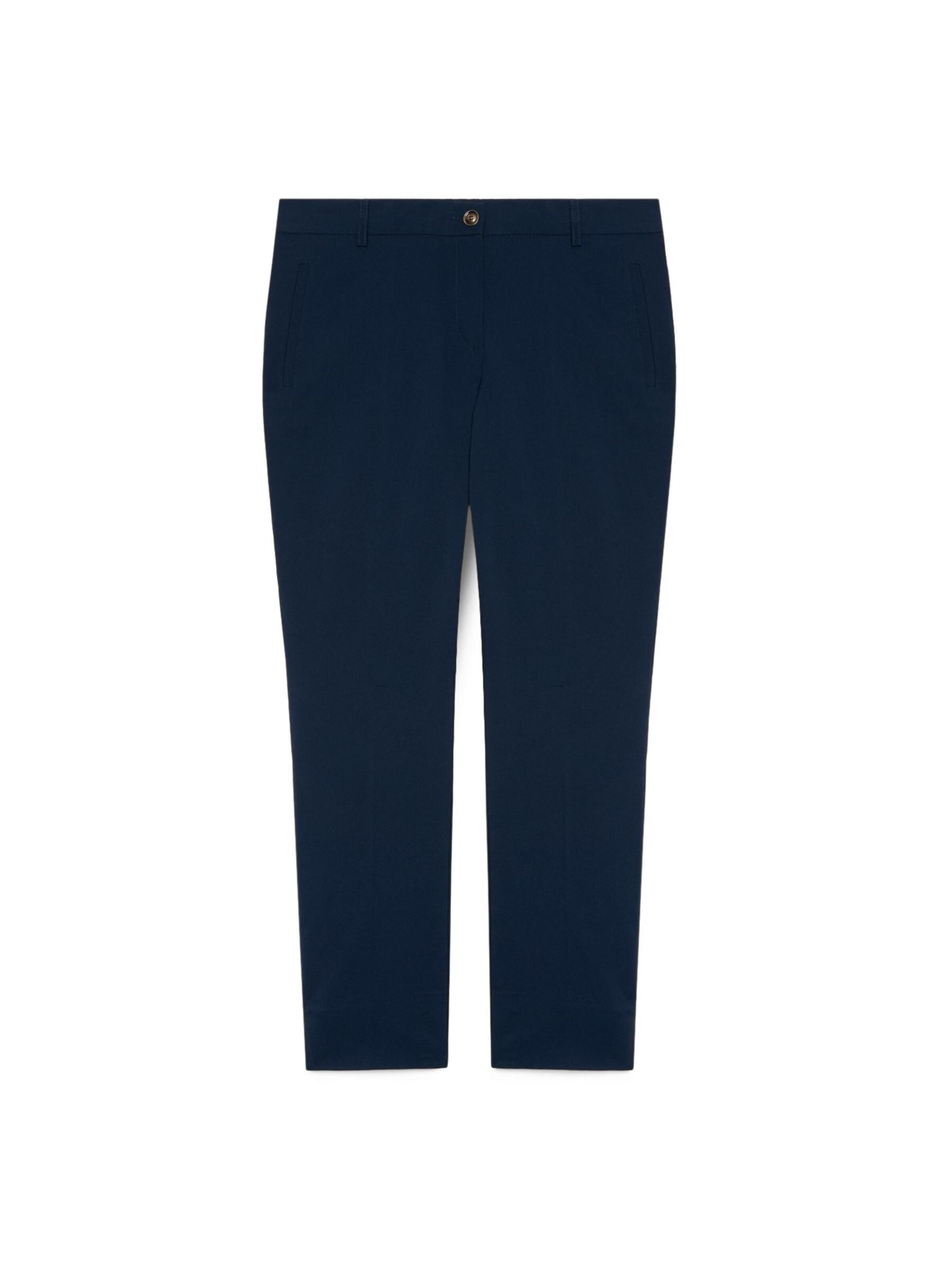 Fiorella Rubino Regular Broek in Blauw: voorkant