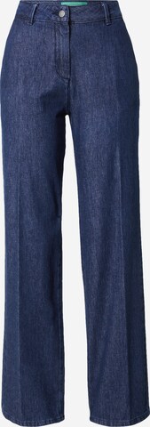 UNITED COLORS OF BENETTON Zvonové kalhoty Džíny – modrá: přední strana