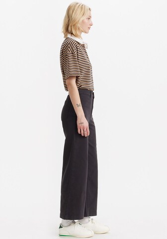 LEVI'S ® Wide Leg Chinohose in Schwarz