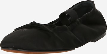 Polo Ralph Lauren Ballerina in Schwarz: predná strana