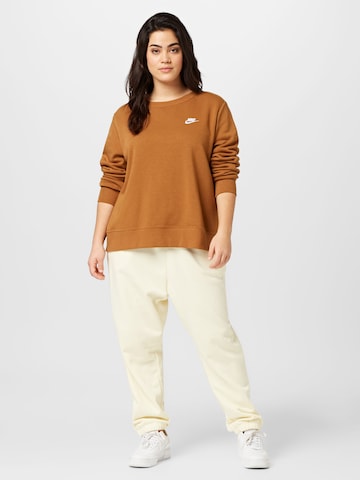Nike Sportswear Bluzka sportowa w kolorze brązowy