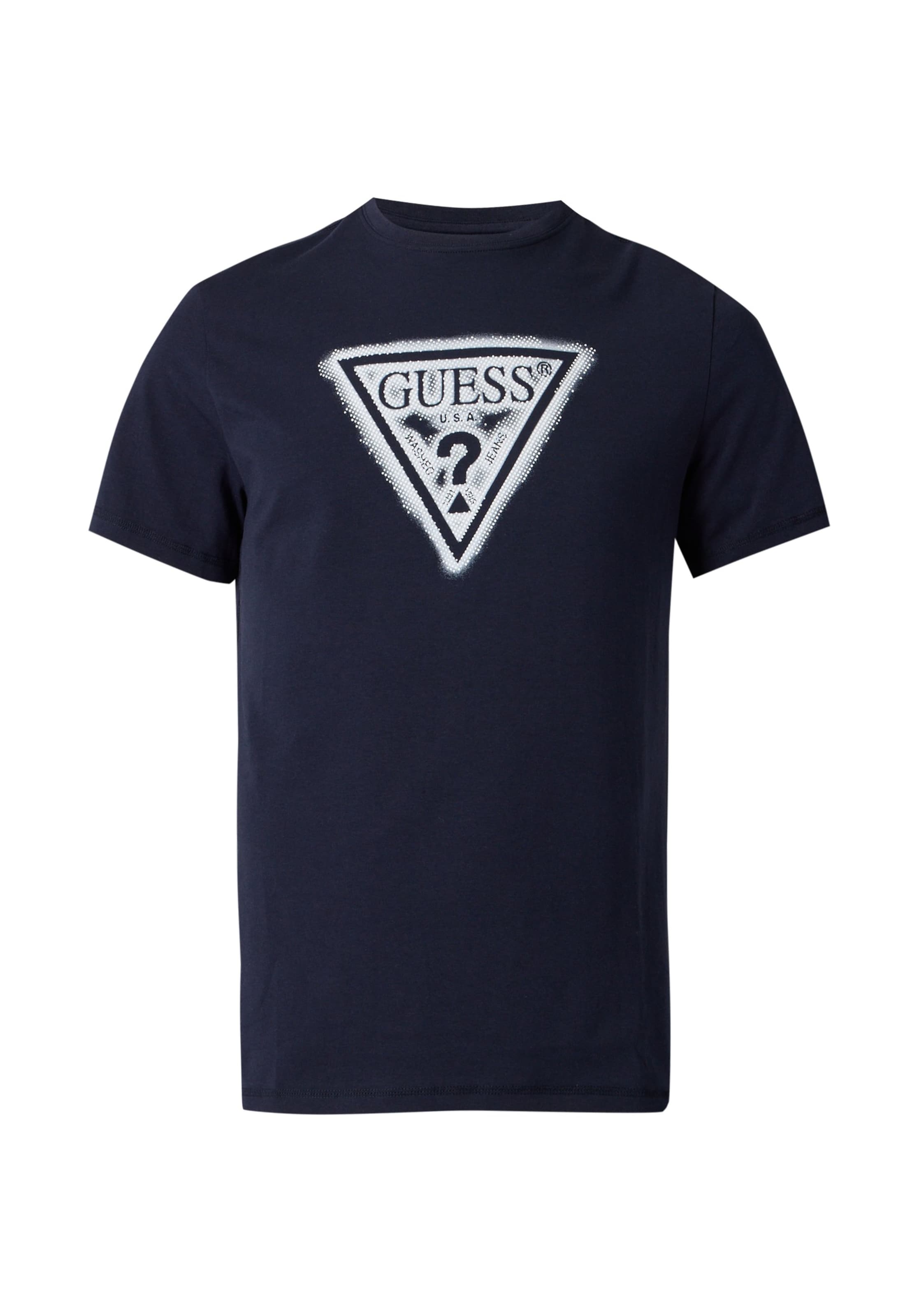 GUESS Футболка в Синий: спереди