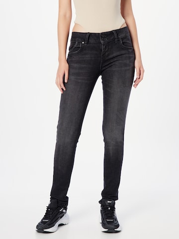 Coupe slim Jean 'Molly' LTB en noir : devant