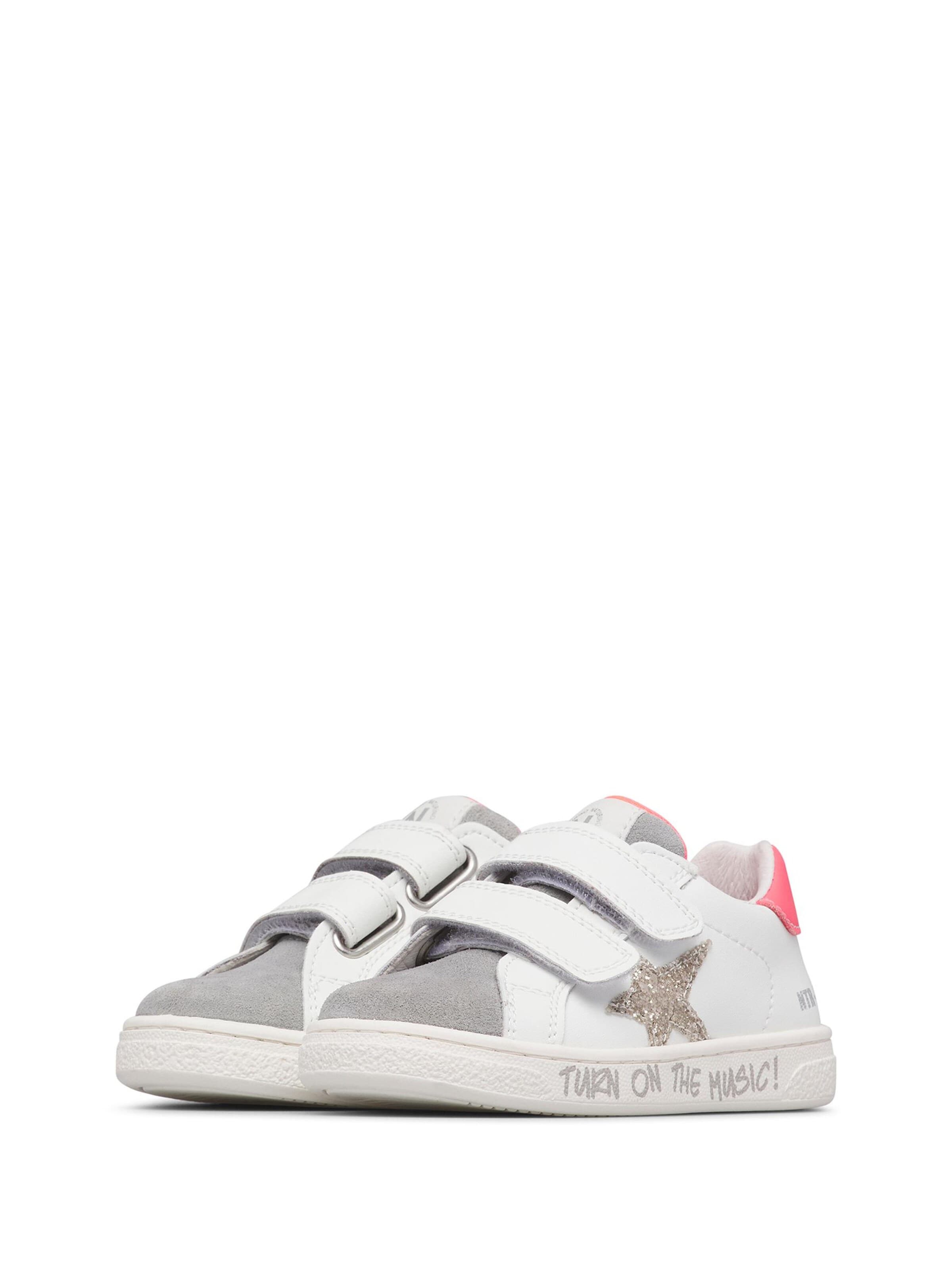 Baskets 'PINN VL.' NATURINO en blanc