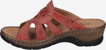 JOSEF SEIBEL Pantolette 'Catalonia' in Rot