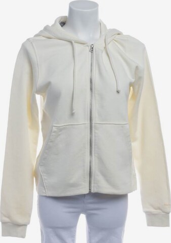 Marc O'Polo Sweatshirt & Zip-Up Hoodie in M in White: front