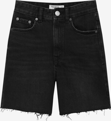 Pull&Bear Shorts in Schwarz: predná strana