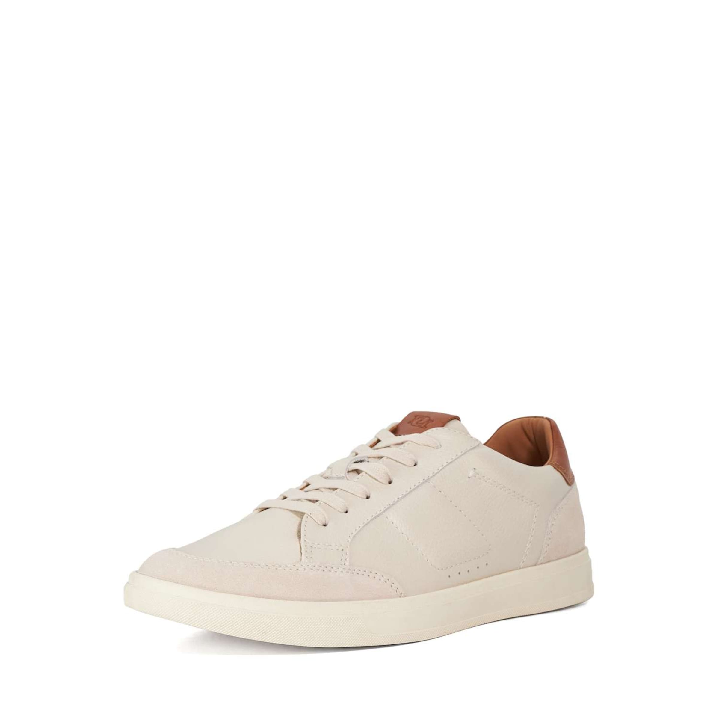 Dune LONDON Sneakers laag 'Tabor' in Wit: voorkant