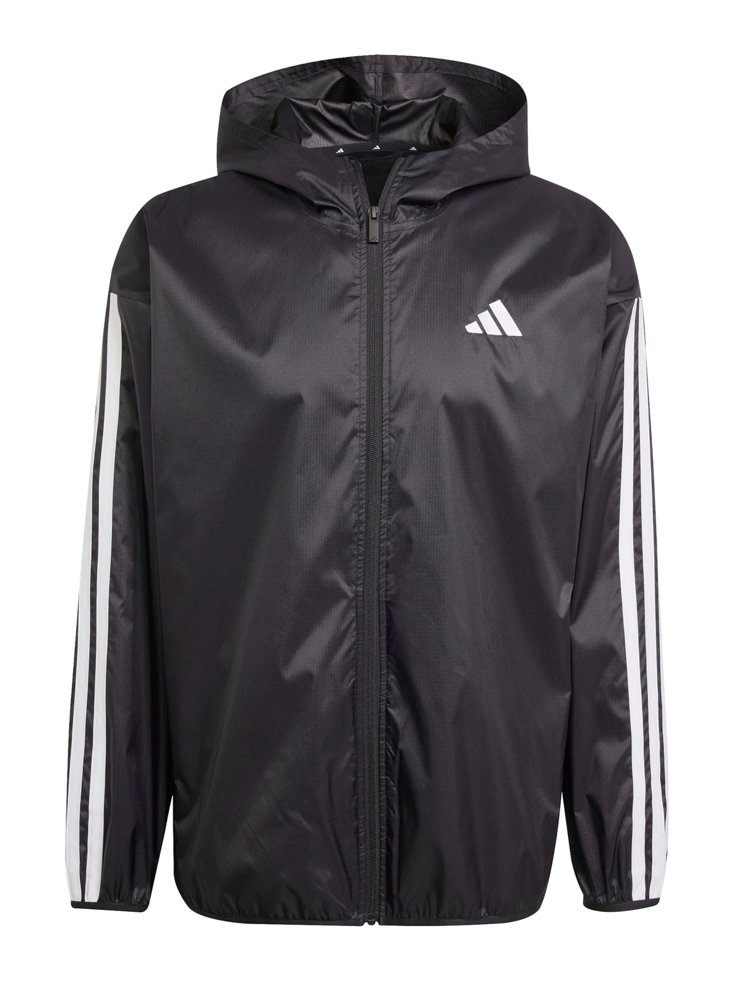 ADIDAS SPORTSWEAR Sportovní bunda – černá: přední strana