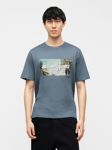 T-Shirt 'JJINDIANA' JACK & JONES en bleu : devant