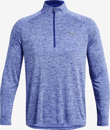 UNDER ARMOUR Функциональная футболка 'Tech 2.0' в Синий: спереди