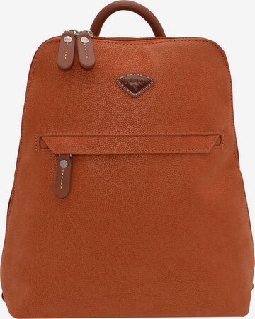 Jump Backpack 'Uppsala' in Orange: front