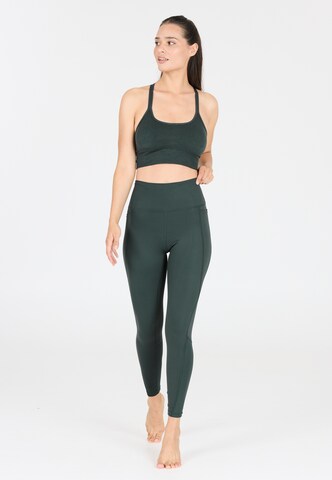 Athlecia Skinny Sporthose 'Aliya' in Grün