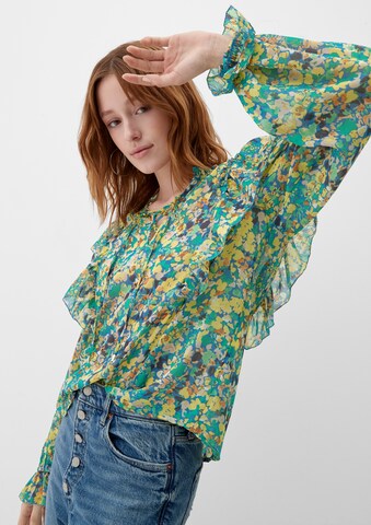 QS Blouse in Blue