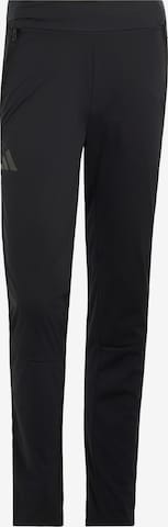 regular Pantaloni per outdoor 'Xperior' di ADIDAS TERREX in nero: frontale