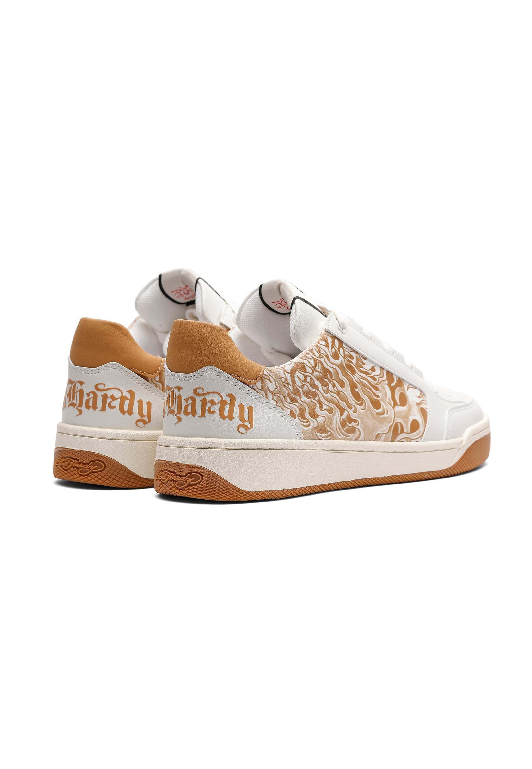 Baskets basses Ed Hardy en blanc