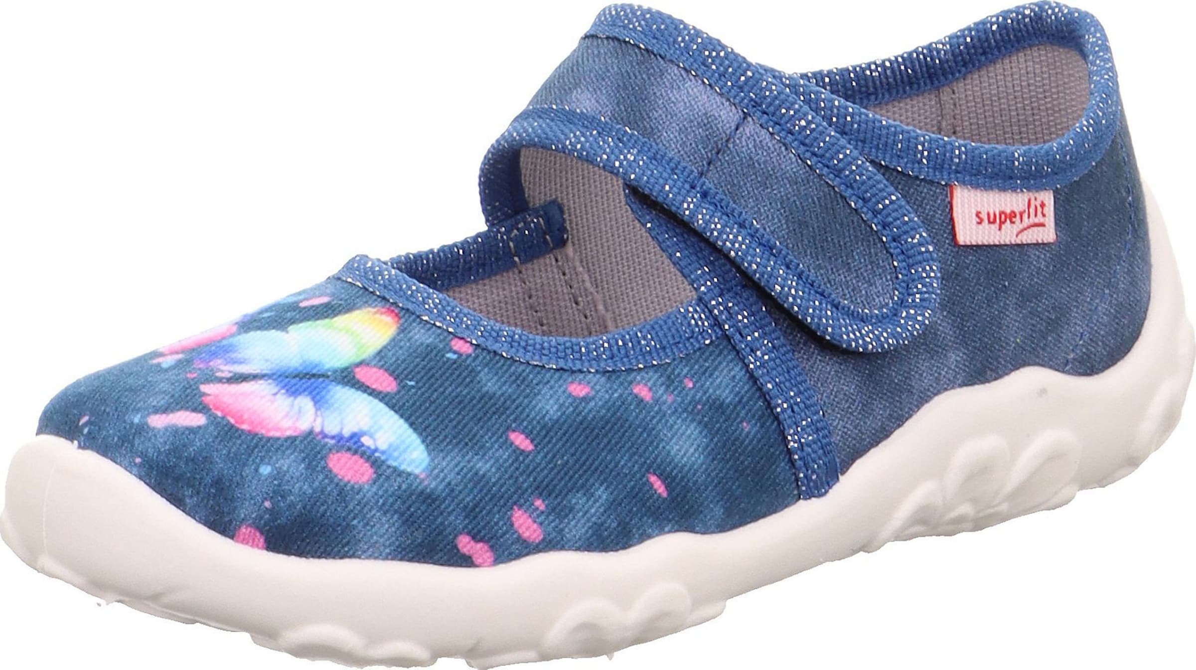 Ciabatta 'BONNY' di SUPERFIT in blu: frontale