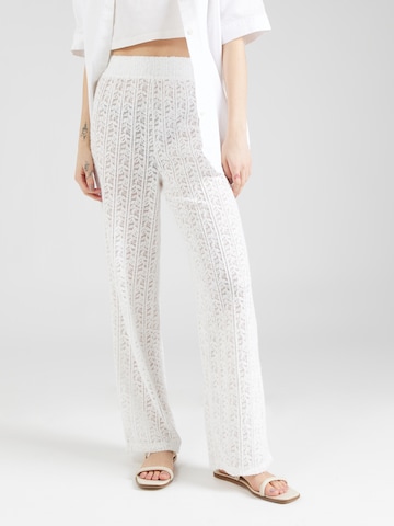 A-VIEW Loose fit Pants 'Mona' in White: front