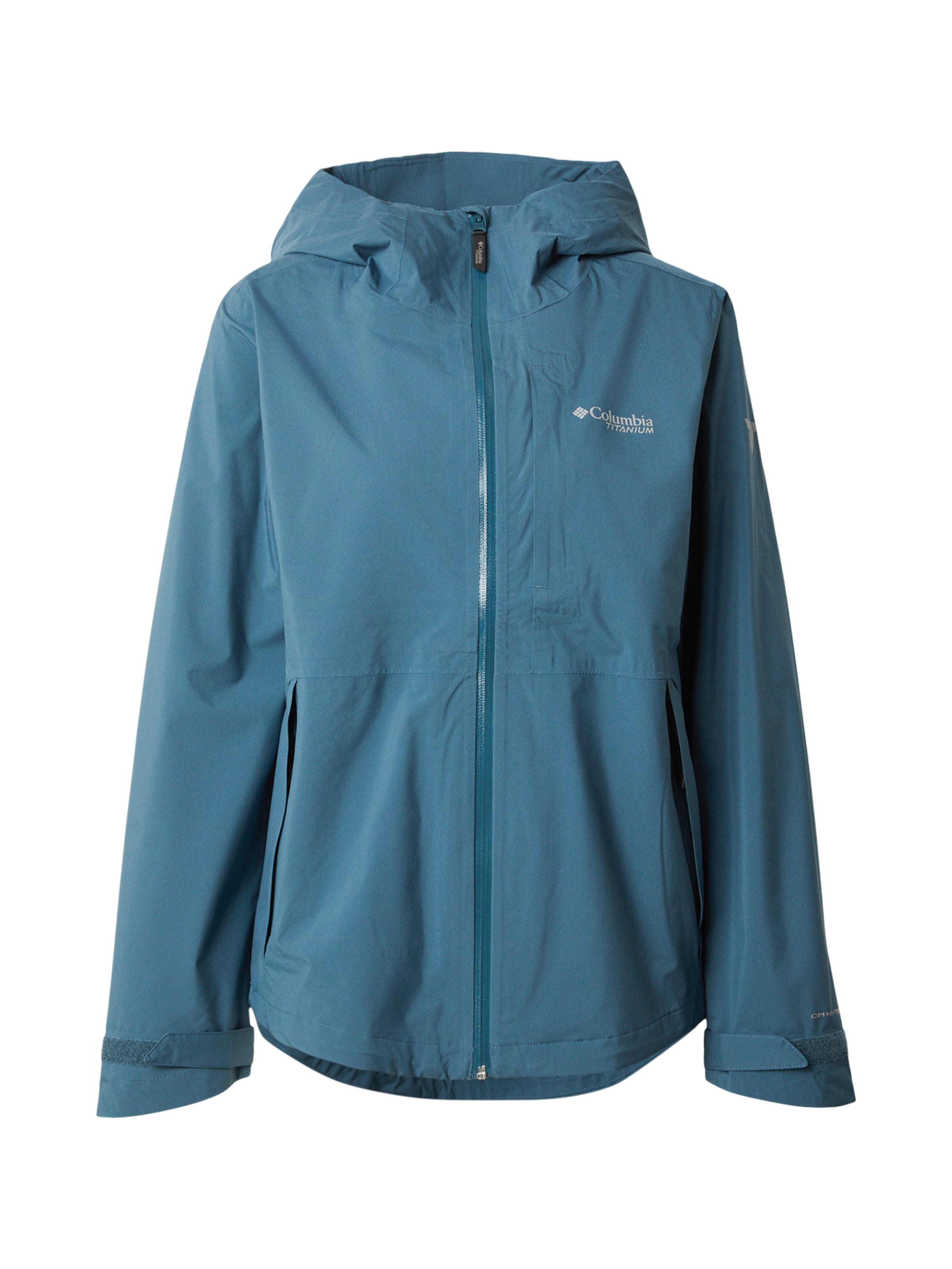 Geacă outdoor 'Ampli-Dry II' de la COLUMBIA pe albastru: față