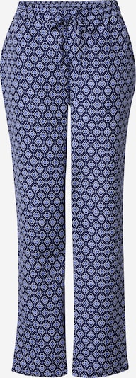Pantaloni 'Open' WLD pe bleumarin / albastru fumuriu / alb, Vizualizare produs