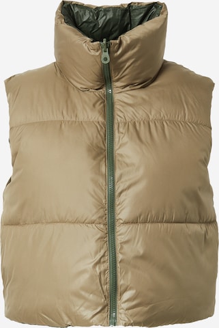 Gilet 'RICKY' di ONLY in verde: frontale