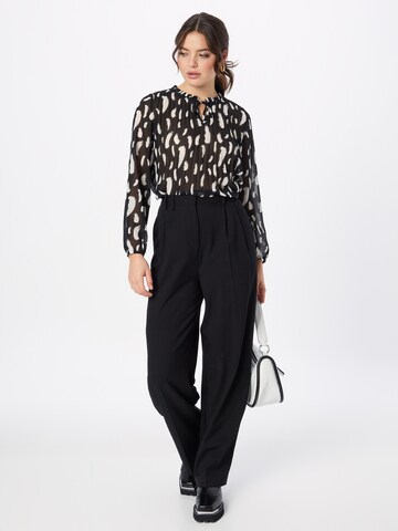 COMMA Blouse in Zwart