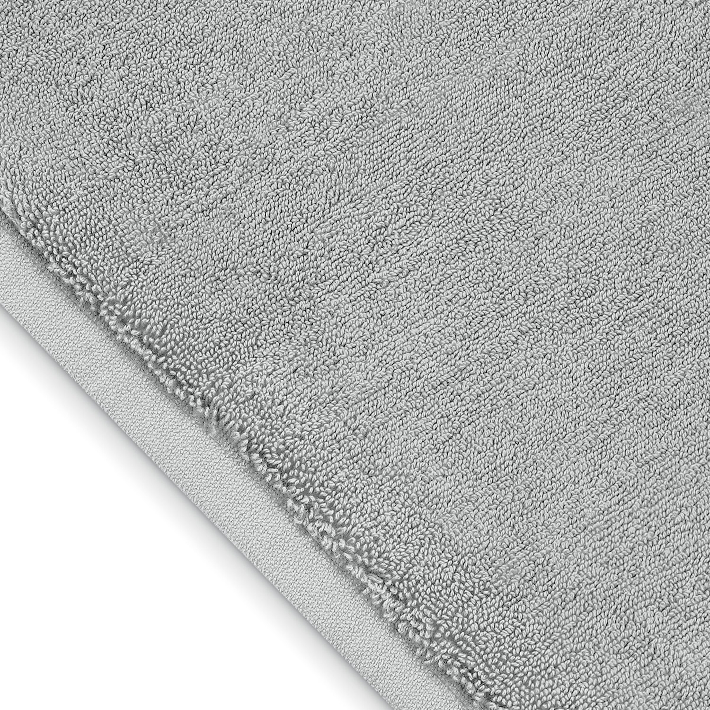 Tapis de bain 'Pura' Herzbach home en argent