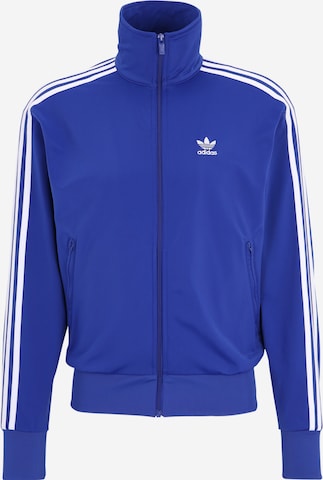 ADIDAS ORIGINALS Sweat jacket Adicolor Classics Firebird in Royal Blue ABOUT YOU